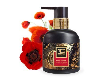 POPPY MEADOW | zvláčňující tělové mléko s mandlovým olejem | 320 ml