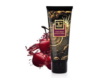 MIDNIGHT CHERRY | krém na ruce s mandlovým olejem & pšeničnými klíčky | 75 ml