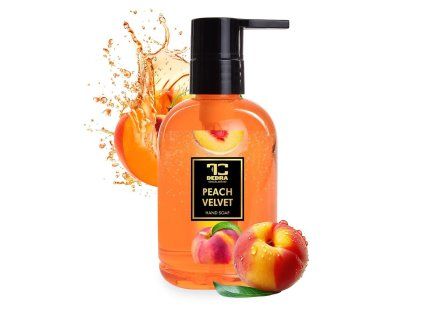 PEACH VELVET | šetrné tekuté mýdlo s glycerinem | 310 ml | FRUITY EDITION
