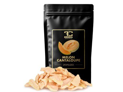 ŠŤAVNATÝ MELOUN CANTALOUPE | lyofilizované plátky, ovoce sušené mrazem