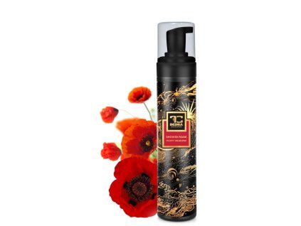 POPPY MEADOW | sprchová pěna na mytí těla | jemná & šetrná péče | 250 ml