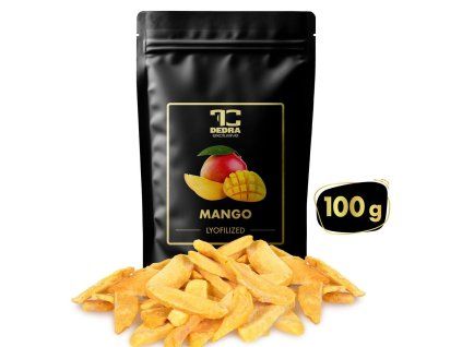ZLATÉ MANGO | lyofilizované plátky, ovoce sušené mrazem | 100 g