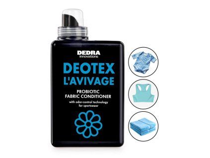 Probiotický kondicionér na prádlo proti zápachu | DEOTEX® L’AVIVAGE | jemná vůně & hebkost | 1000 ml
