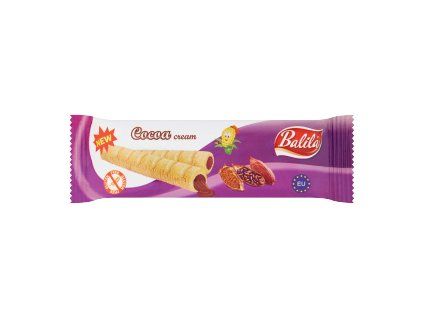 Balila kukuř.trubičky 18g příchuť kakao