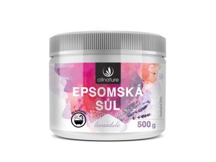allnature epsomska sul levandule 500 g