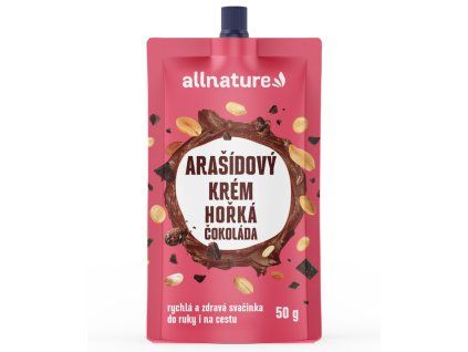 allnature arasidovy krem s horkou cokoladou 50 g