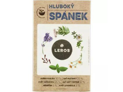 Leros Čaj hluboký spánek 20 x 1 g