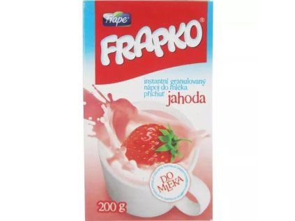 Frape Frapko instantní nápoj jahodový s vlákninou 6 x 200 g
