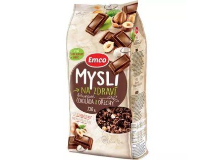 Emco Mysli s čokoládou a oříšky 750 g