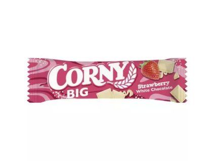 CORNY Big jahoda bílá čokoláda 24 x 40 g