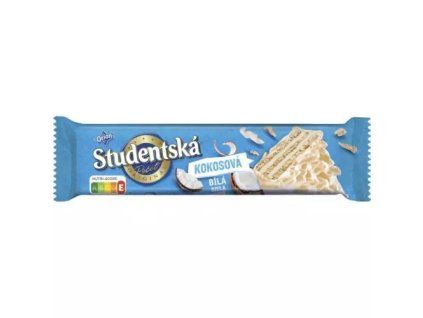 Orion Studentská pečeť Oplatka bílá kokosová 30 x 31 g