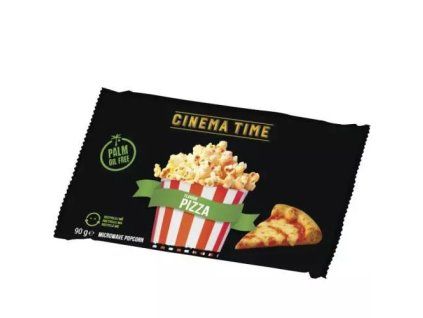 Cinema Time Mikrovolný popcorn Premium Pizza 90g