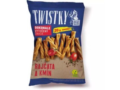TWISTKY Rajčata kmín 180 g