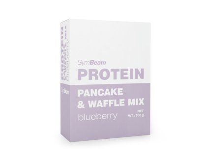 protein pancake waffle mix blueberry 500 g gymbeam