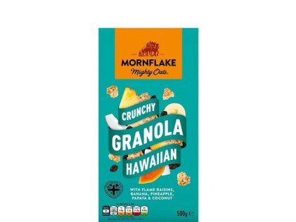 mornflake crunchy granola hawaiian 500g