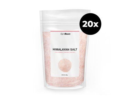 pink himalayan salt 500g fine gymbeam 20 x 500 g