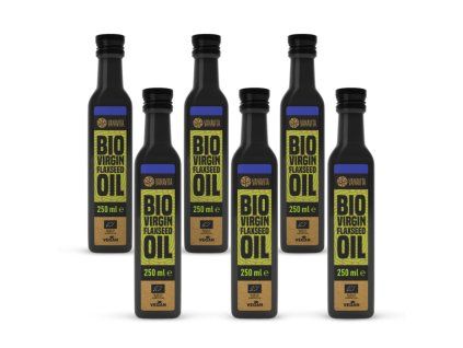 bio flaxseed oil 6x250 ml vanavita