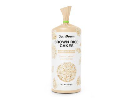 brown rice cakes quinoa and chia 120 g gymbeam 1