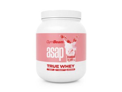 asap true whey strawberry 900 g gymbeam 1 1