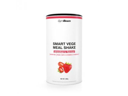 smart vege meal shake strawberry 500 g gymbeam 1
