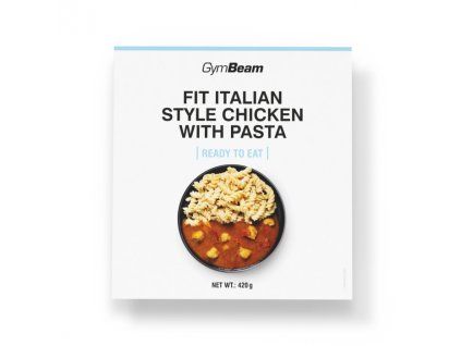 fit italian style chicken with pasta rte 420 g gymbeam