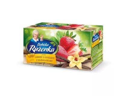 Babička Růženka čaj jahody 40g
