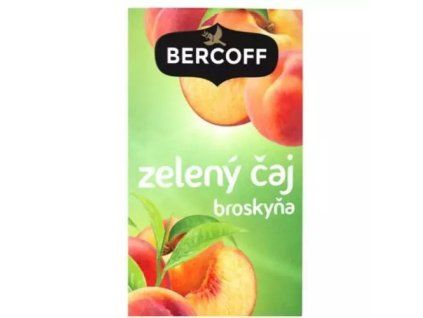 Bercoff zelený čaj s broskví 30g