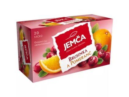 Jemča ovocný čaj brusinka a pomeranč 40g