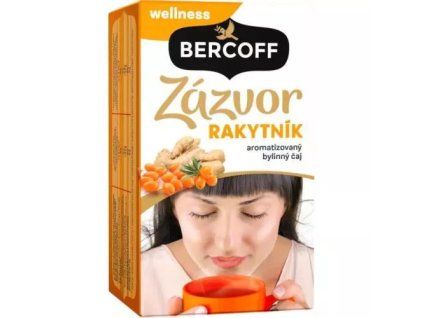 Klember funkční čaj zázvor s rakytníkem 40g