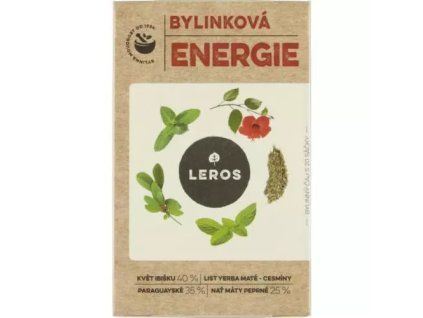 Leros bylinkový čaj bylinková energie @20x2g