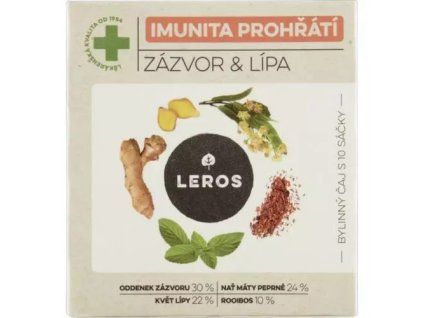 Leros bylinkový čaj prohřátí imunita @10x2g