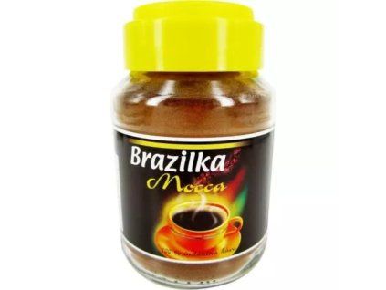Brazilka instantní káva mocca 100g