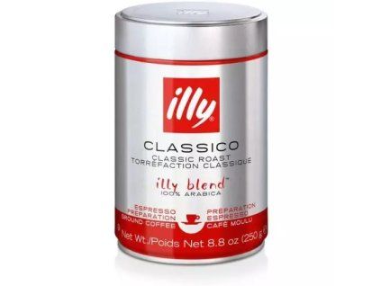 illy káva classico 250g mletá