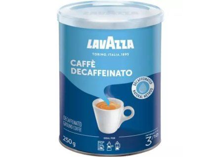 Lavazza dek mletá v dóze bezkofeinové 250g