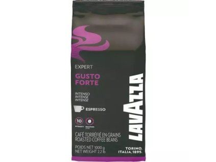 Lavazza gusto forte vending zrnková 1kg 100% Robusta