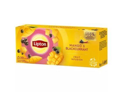 Lipton fruit infusion mango a blackcurrant @20x1,7g