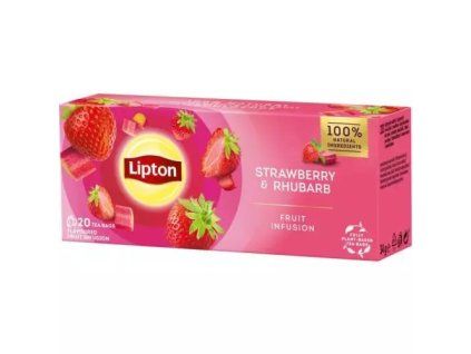 Lipton fruit infusion strawberry a rhubarb @20x1,6g