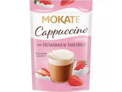 Mokate cappuccino jahody smetana 110g
