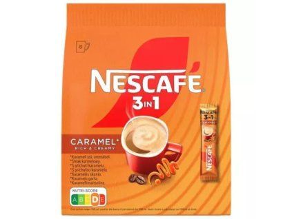 Nescafe 3in1 mixy caramel bag8 128g