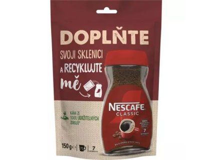 Nescafe Classic káva doypack 150g