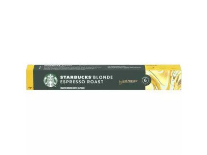 Starbucks kapsle10 blonde espresso roast nespresso 53g