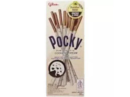 Glico pocky biscuit stick cookies & cream 20g