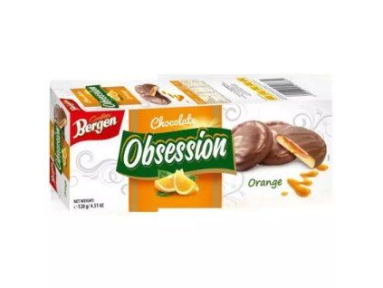 Bergen Obsession cookies orange 128g