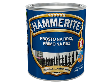 HAMMERITE hladký 0,75l hladký černý