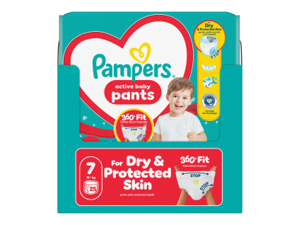Pampers Active pants VP S7 (25ks/fol)