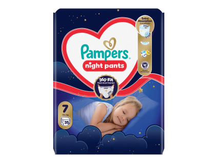 Pampers Pants Night S7 (35ks/fol)