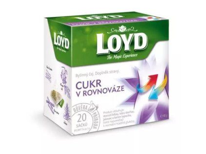 Loyd Tea pyramida cukr v rovnováze 40g