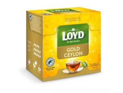 Loyd Tea pyramida gold ceylon 40g