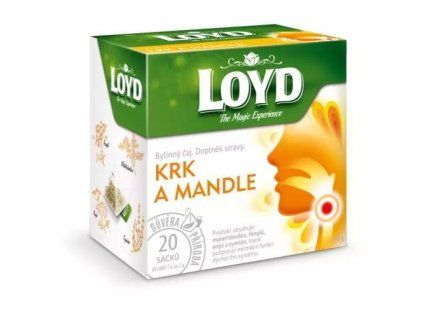 Loyd Tea pyramida krk +mandle 40g