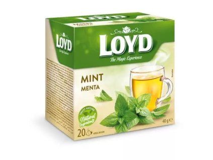 Loyd Tea pyramida máta 40g